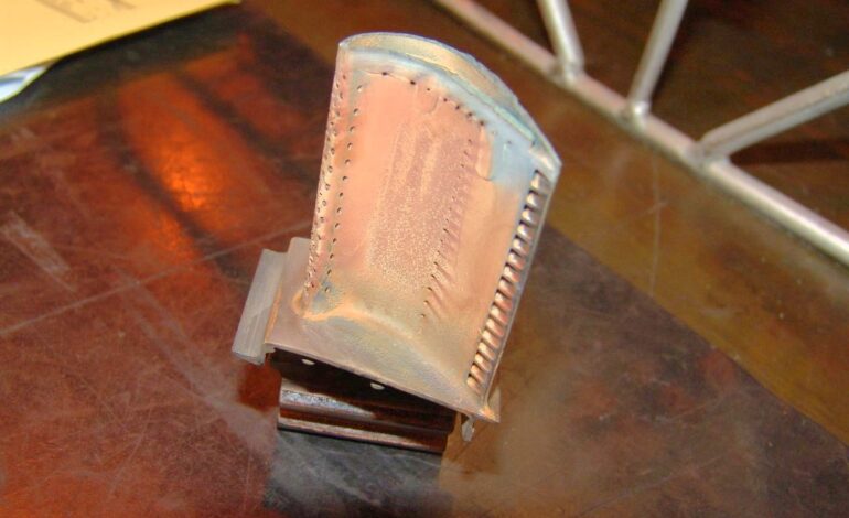  چالش جنرال الکتریک با مشکل اکسیداسیون پره‌های ماشین 9اف‌بی