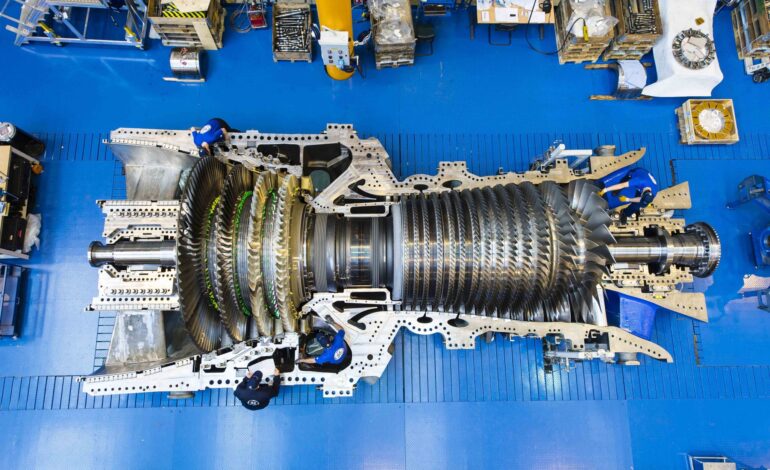 توربین گاز صنعتی