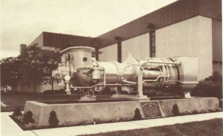 اولین توربین گاز نصب شده در آمریکا