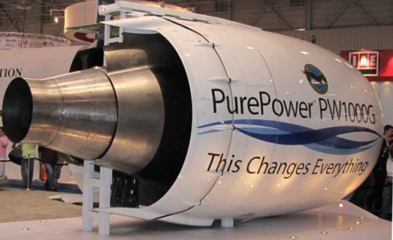 عملکرد موتور PW1100G