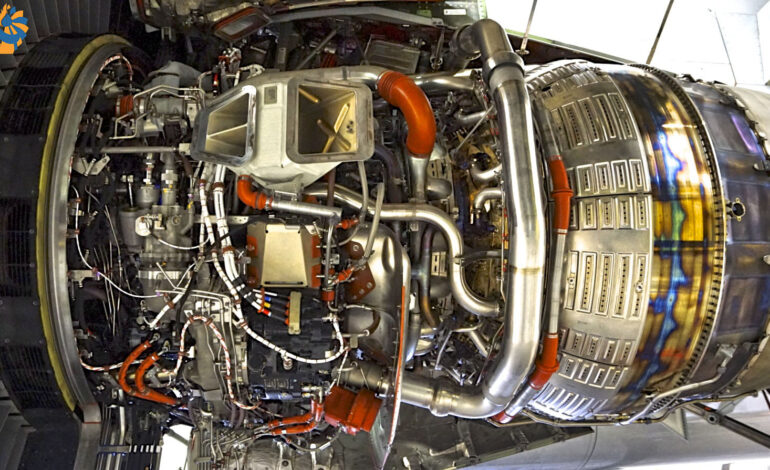 اجزای موتور توربوفن