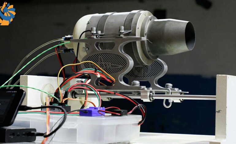 توربین گاز هوایی کوچک روسی