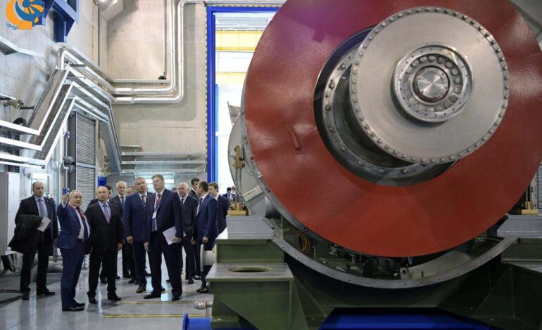 توربین گاز بومی روسیه