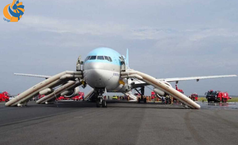  ترک دیسک توربین پرفشار و آتش‌سوزی موتور روی باند برخاست (سوانح هوایی بخش بیست و پنجم)