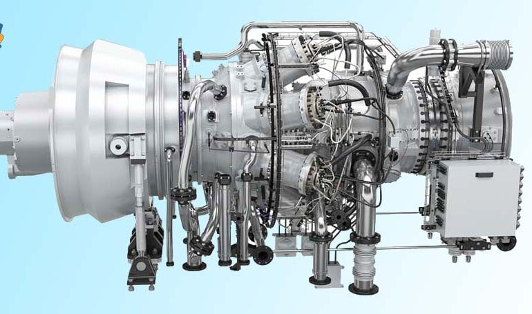 توربین گاز صنعتی