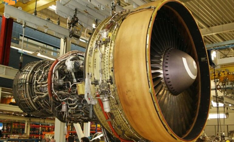 انتقال موتور توربوفن