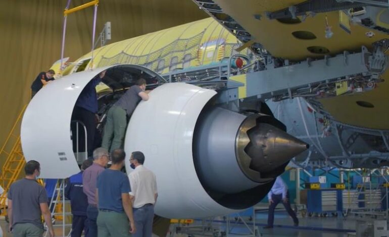 آزمایش نصب موتور