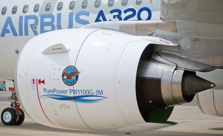 موتورهای توربوفن دنده‌ای