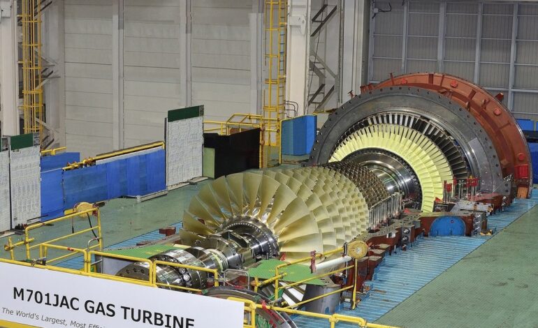 توربین پرقدرت میتسوبیشی