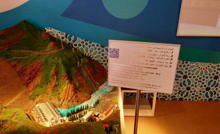  پروژه‌های نیروگاهی کانون توجه تاجیکستان در اکسپو 2020