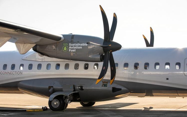  آزمایش پروازی با سوخت پایدار برای هواپیمای توربوپراپ منطقه‌ای