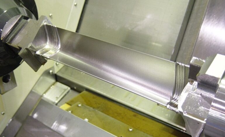  مراحل ماشین‌کاری پره توربین [فیلم]