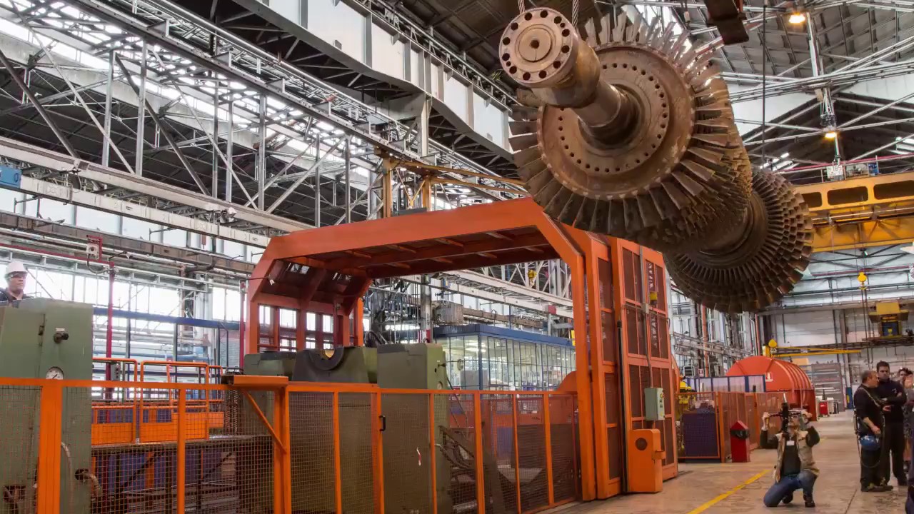 نگاهی به روند ساخت و ماشین‌ کاری توربین گاز [فیلم]
