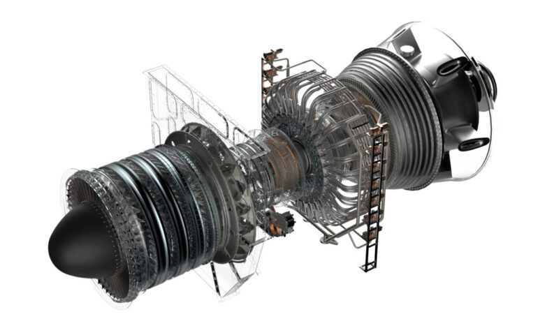 توربین گاز مشتق از موتور هوایی جنرال الکتریک