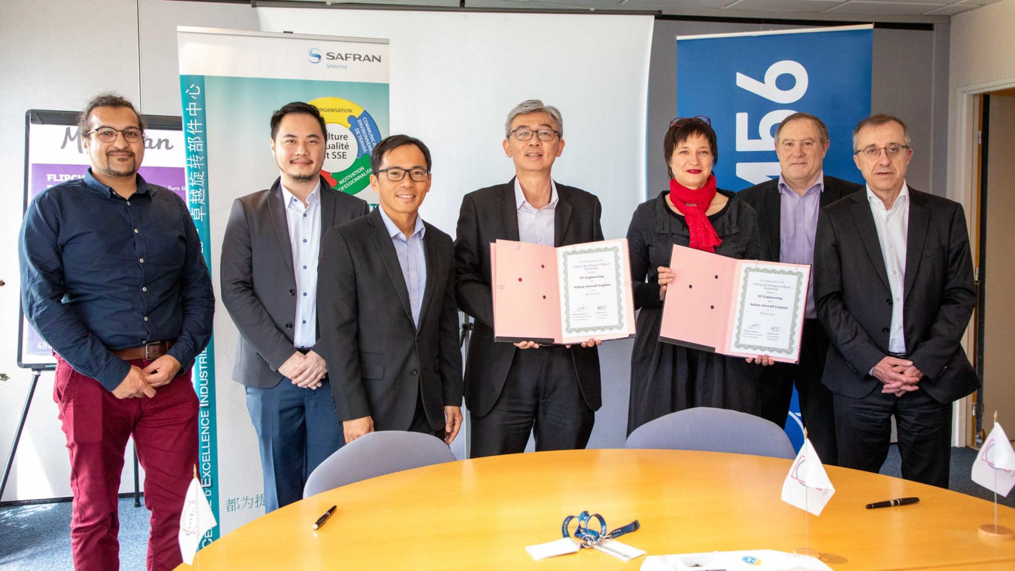 توافق سافران با یک شرکت سنگاپوری برای پشتیبانی از موتورهای CFM56