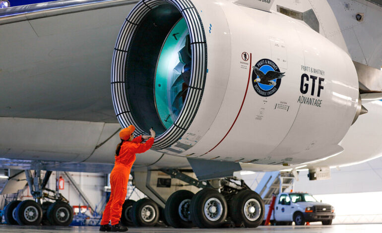  آغاز آزمایش‌های صلاحیت پروازی موتور GTF Advantage