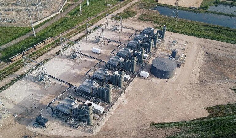  توربین گاز LM6000 برای نیروگاه واتبریج تگزاس