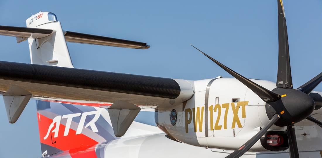 تایید صلاحیت پروازی هواپیمای ATR با موتور توربوپراپ جدید