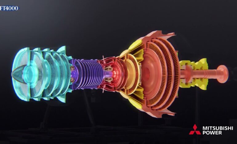  تبدیل موتور توربوفن PW4000 به توربین صنعتی زمینی