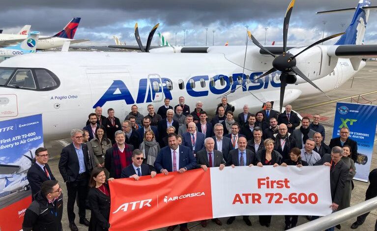  تحویل اولین هواپیمای ATR 72 با موتور جدید به ایرلاین فرانسوی