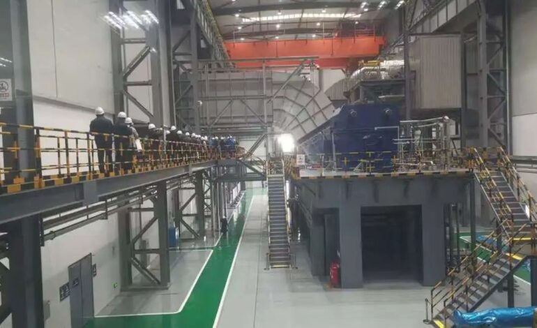  راه‌اندازی موفق اولین توربین گاز کلاس اف بومی چین