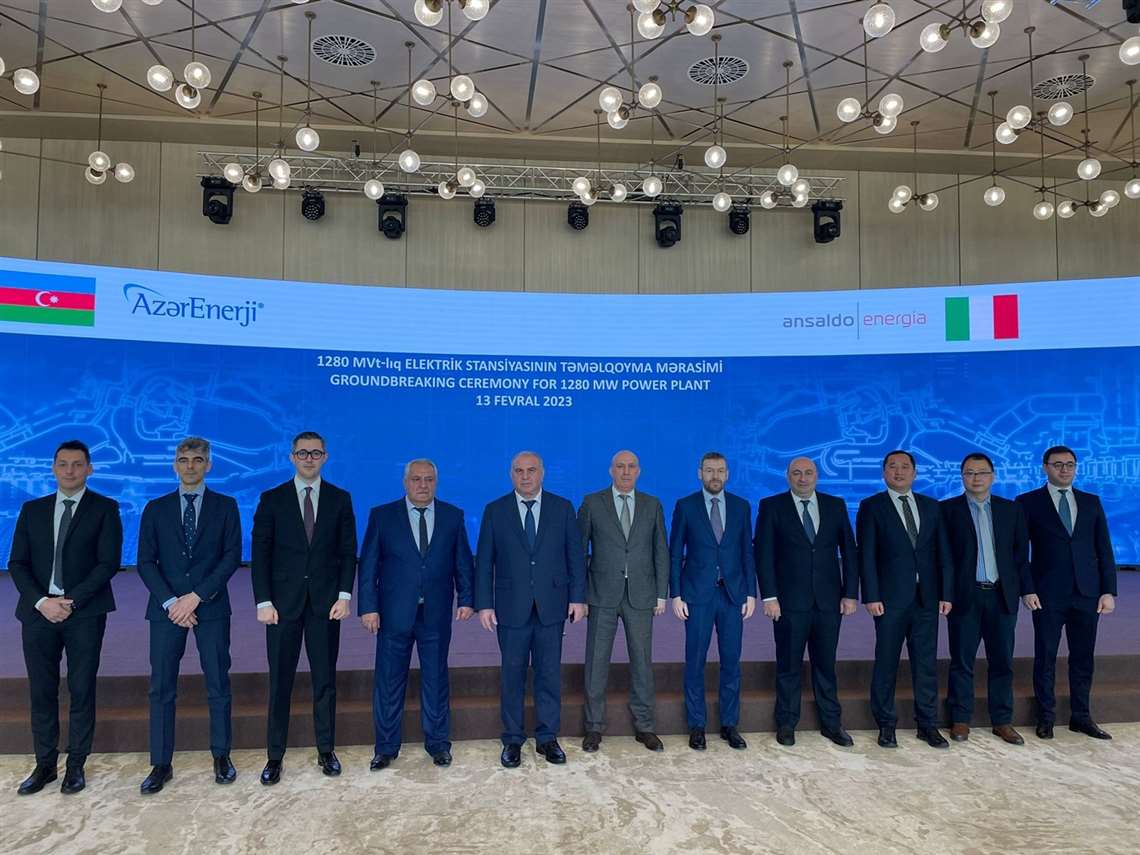 آذربایجان مشتری چهار توربین گاز آنسالدو انرجیا