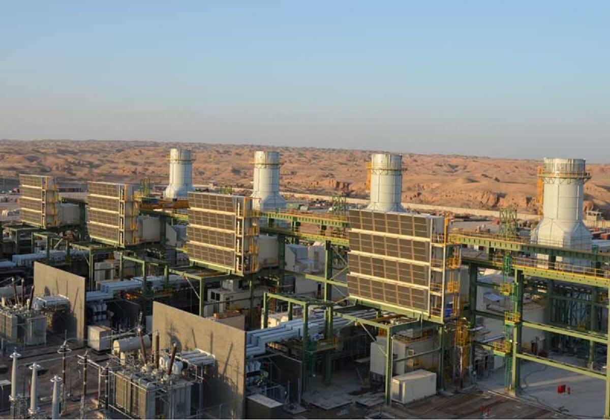 نیروگاه گازسوز عراق