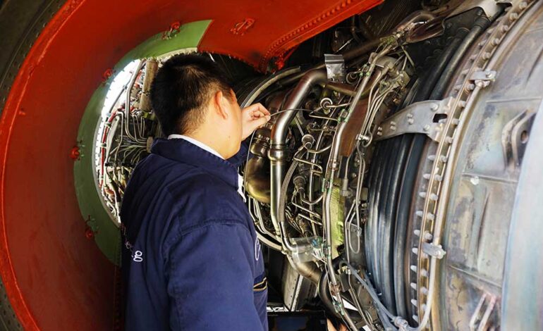  بازرسی بروسکوپ موتور هوایی [فیلم]