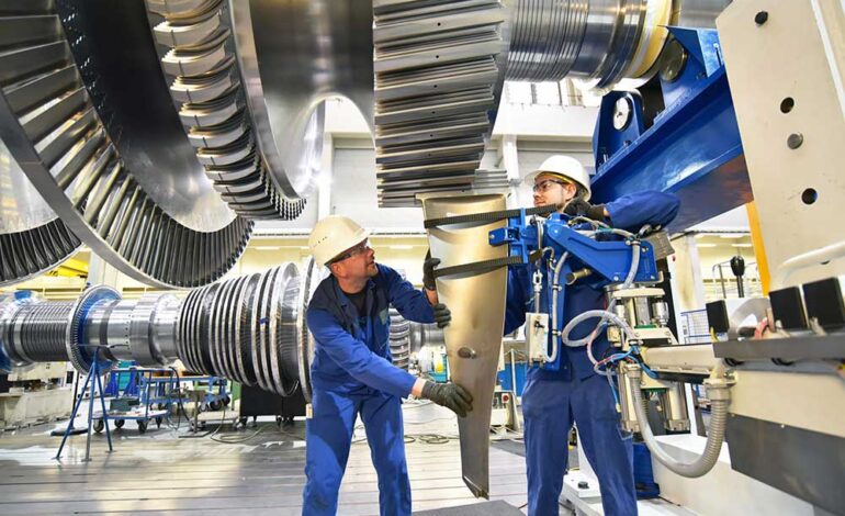 بازار توربین های گاز صنعتی