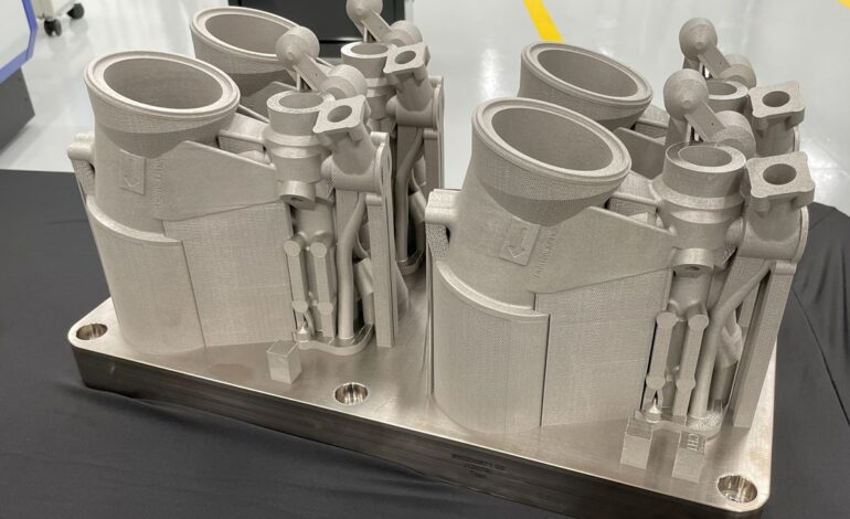  افزایش ظرفیت برای تولید افزایشی قطعات موتورهای هوایی تجاری