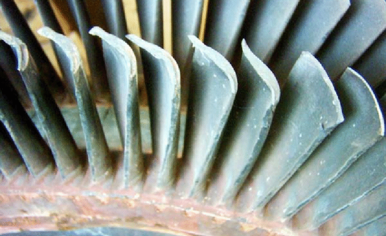 خرابی پره توربین گاز