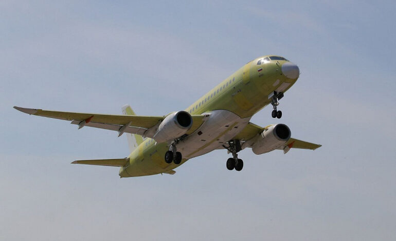 آزمایش پروازی سوخو سوپرجت