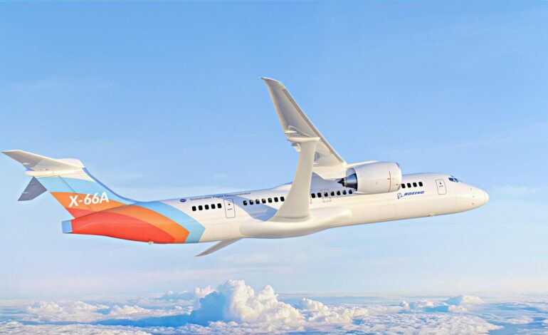  موتور توربوفن دنده‌ای برای جت مسافربری نسل آینده بوئینگ