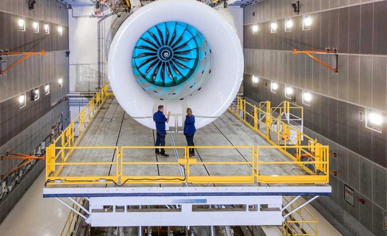  رولزرویس موتور اولترافن را با توان بیشینه آزمایش کرد