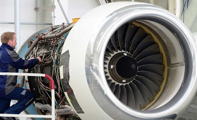 جهت چرخش موتورهای هواپیما