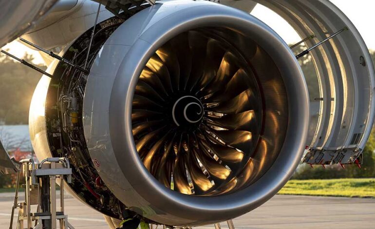 خاموشی موتور هواپیما