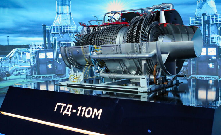 توربین گاز پرقدرت بومی روسیه