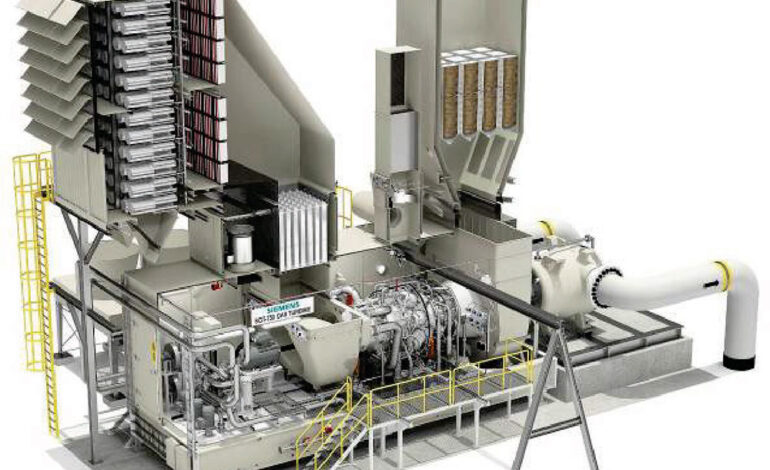  توربین گاز SGT-750 محصول شرکت زیمنس [فیلم]