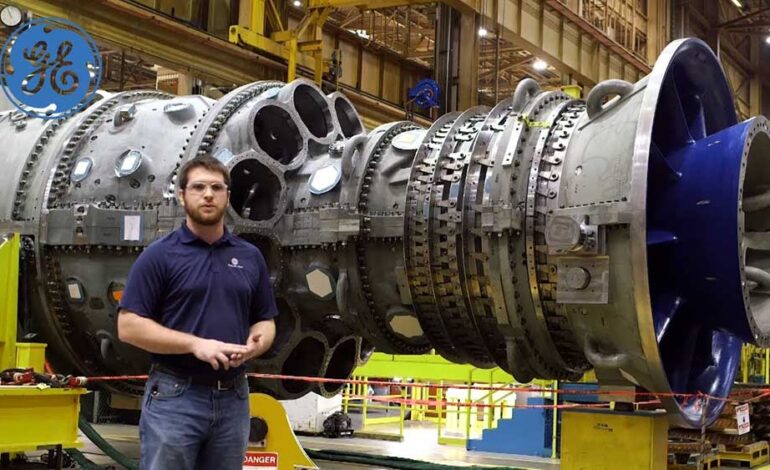 مونتاژ نهایی توربین گاز GE7HA.02