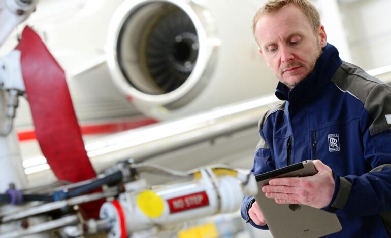 پایش سلامت موتور رولزرویس