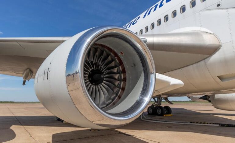 تست پروازی موتور جدید رولزرویس