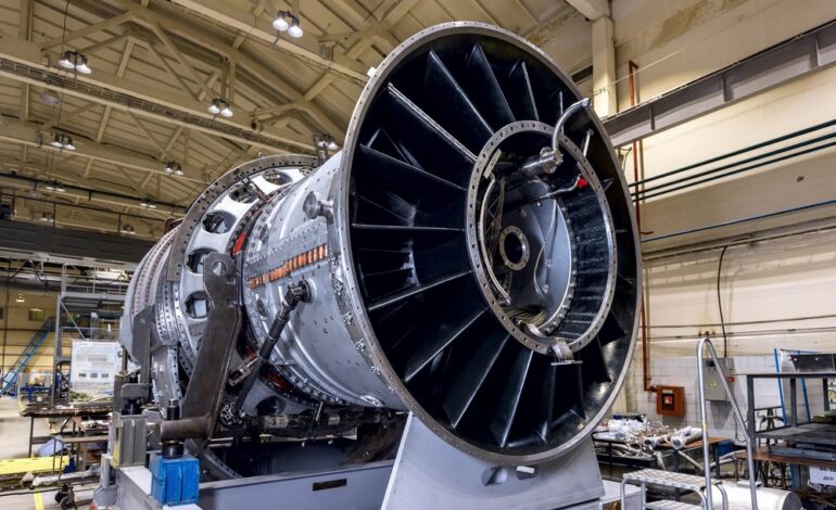 توربین گاز پرقدرت بومی روسیه