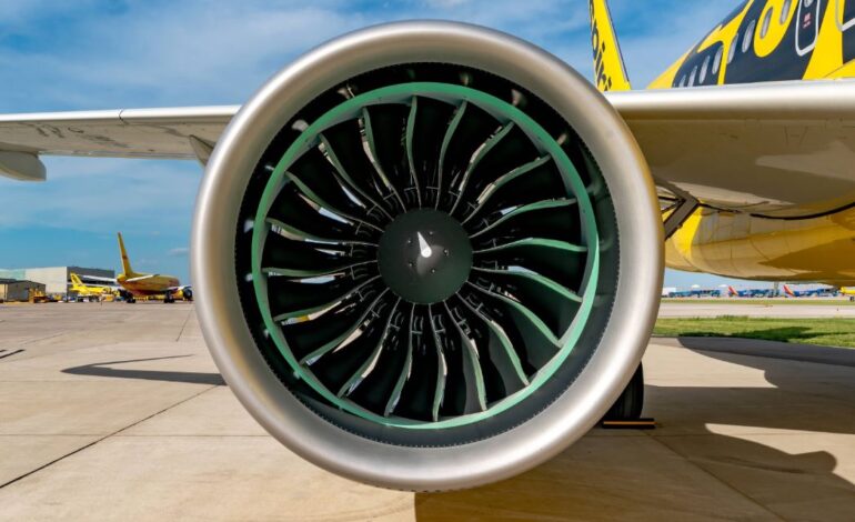 موتورهای توربوفن دنده‌ای