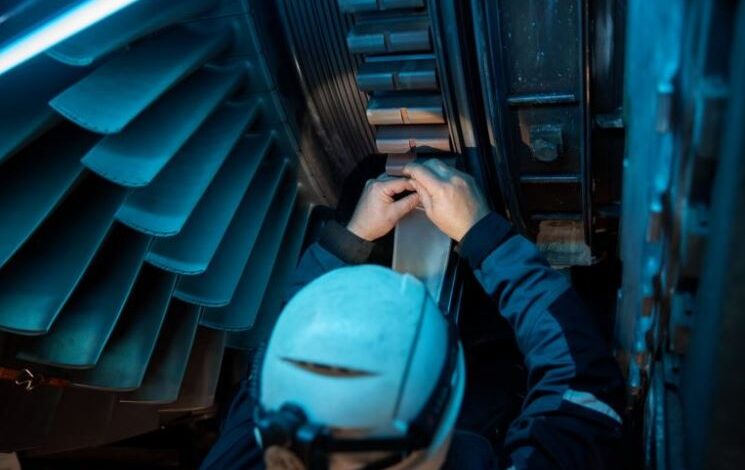 بازرسی و تعمیر توربین گاز پرقدرت آلستوم