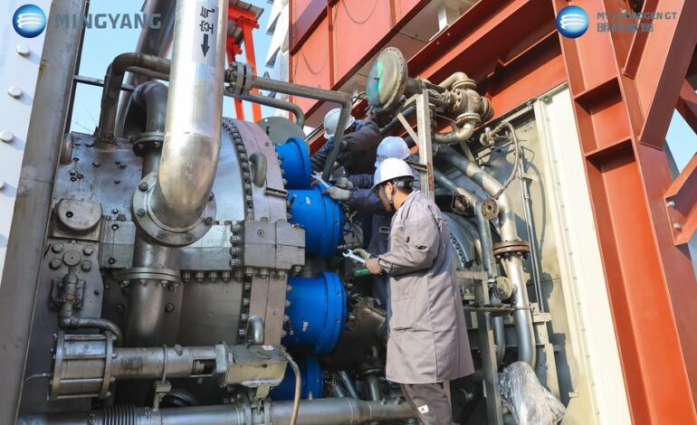 توربین گاز تمام هیدروژن‌سوز چین