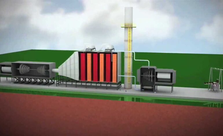 ساختار نیروگاه سیکل‌ ترکیبی