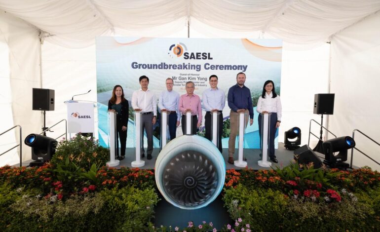 مرکز تعمیر و نگهداری موتورهای رولزرویس در سنگاپور