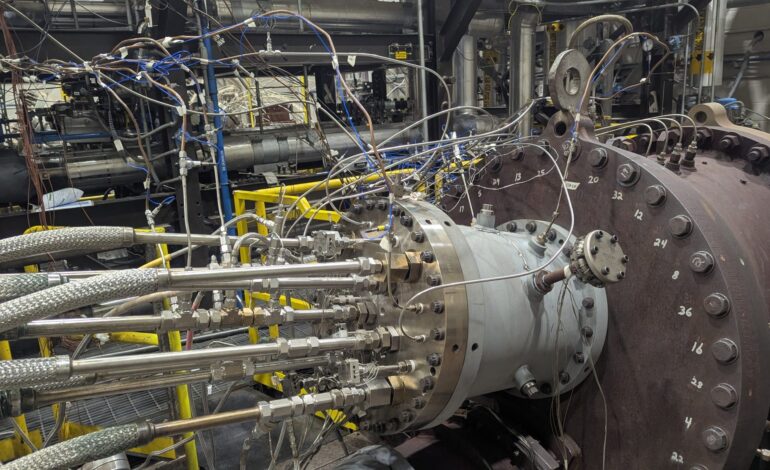  جنرال‌ الکتریک فناوری محفظه احتراق تمام هیدروژن‌سوز را صحه‌گذاری کرد