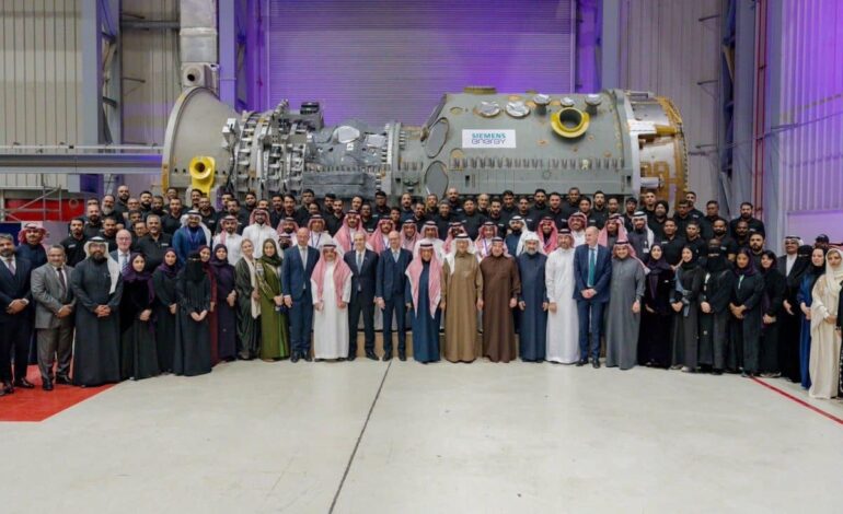 ظرفیت ساخت قطعات توربین‌ گاز در عربستان