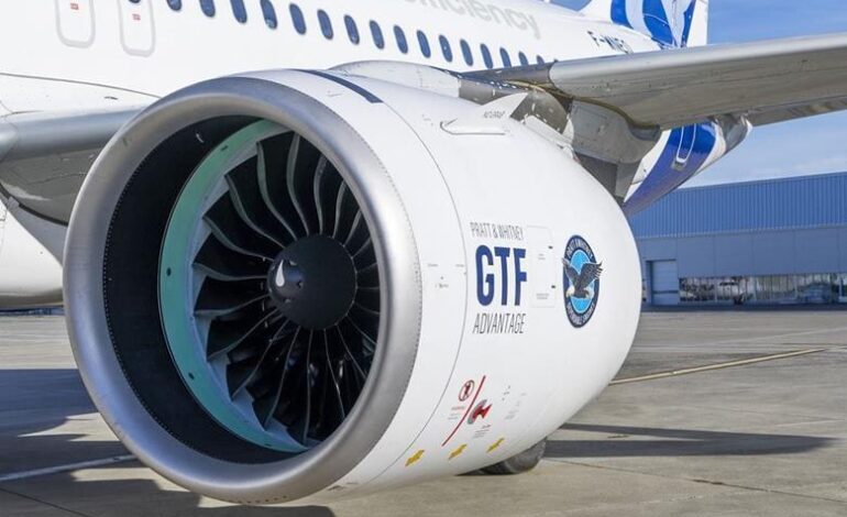 مشکل موتورهای توربوفن دنده‌ای